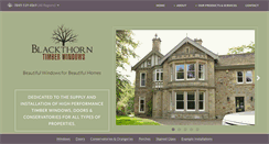 Desktop Screenshot of blackthorntimber.com