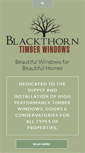 Mobile Screenshot of blackthorntimber.com